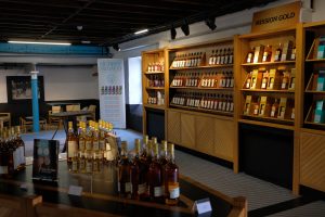 Dallas Dhu Distillery Shop Shelfs