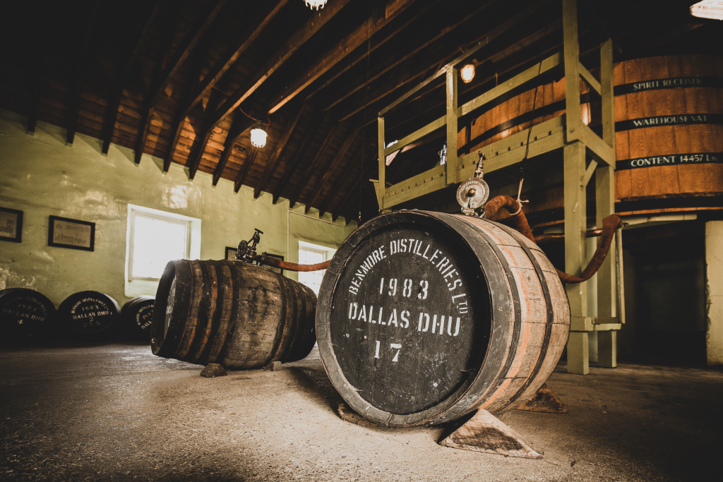 Dallas Dhu Distillery in the Spirit Receiver